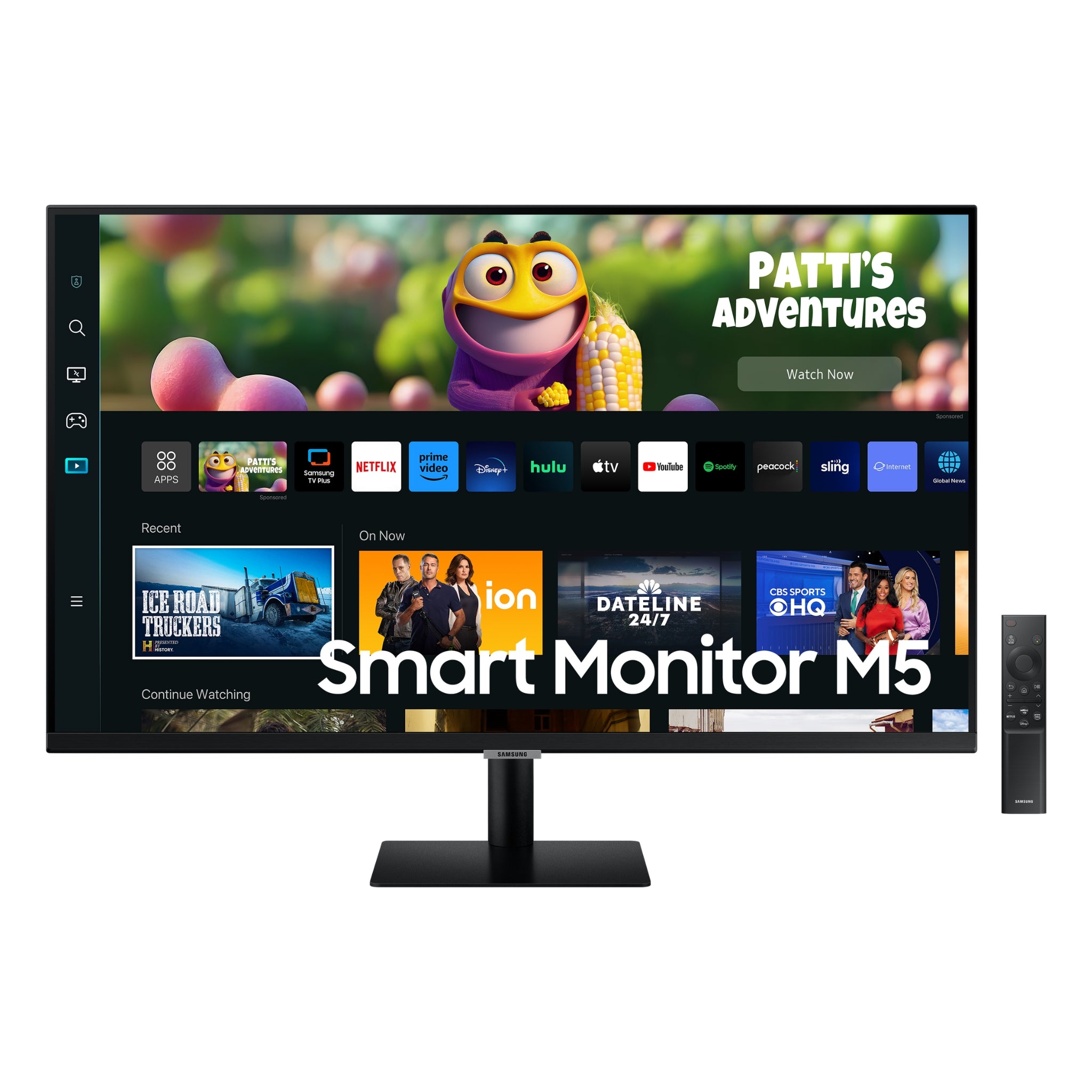 Ecran Samsung  intelligent M5 27" avec Magic Remote (LS27CM500EMXZN)