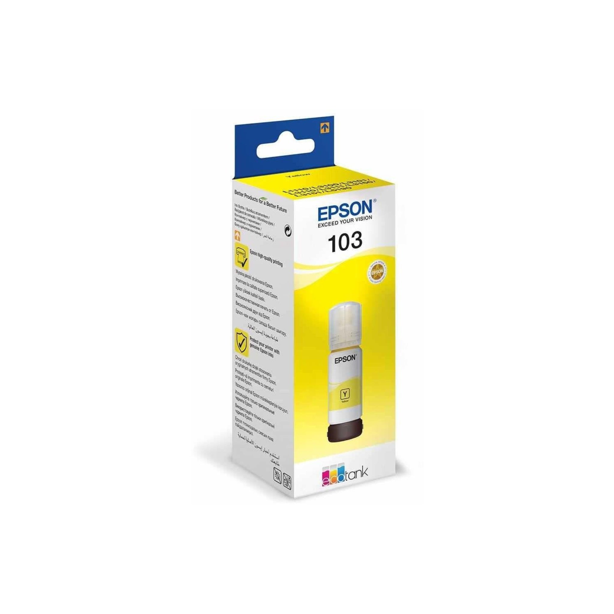 Bouteille d'encre  Epson 103 Jaune (C13T00S44A)