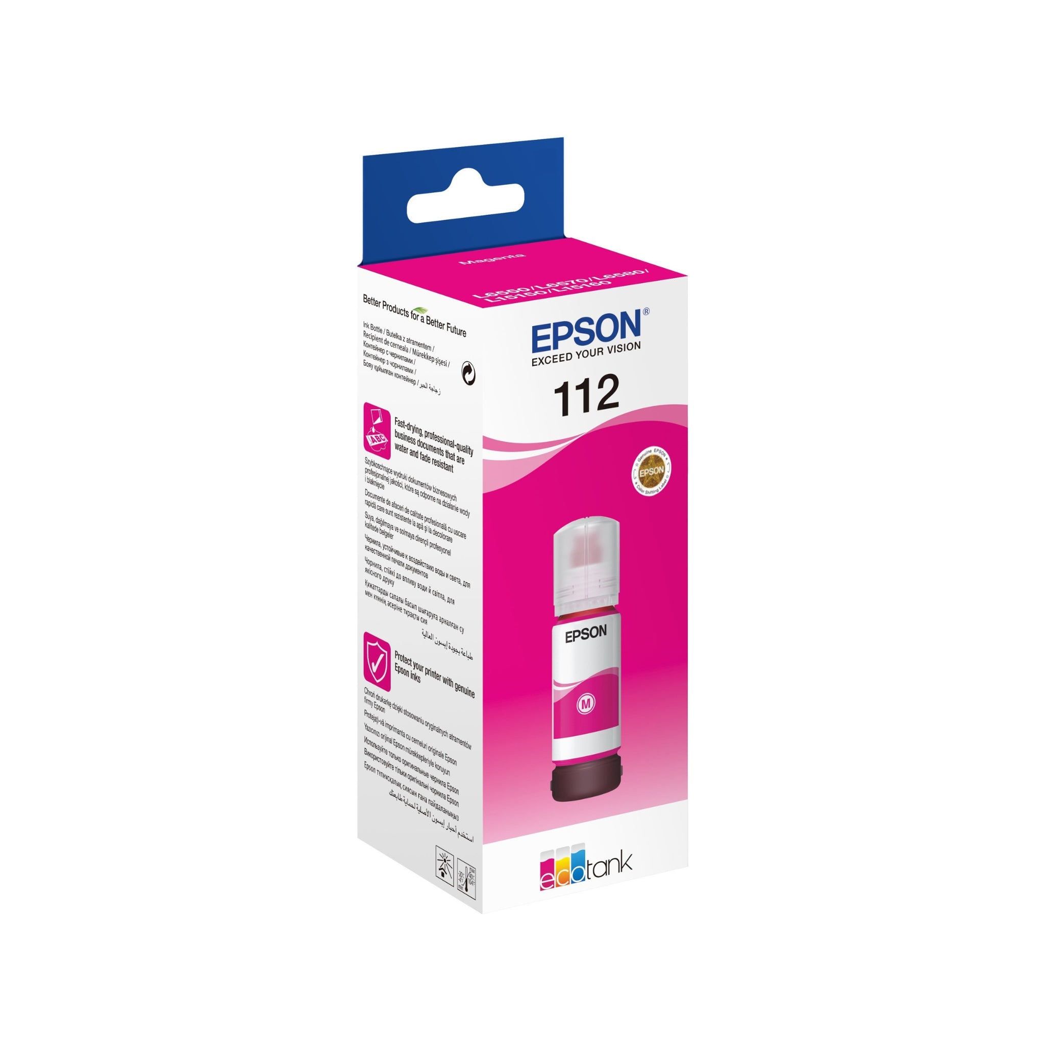 Bouteille d'encre  Epson 112 Magenta (C13T06C34A)