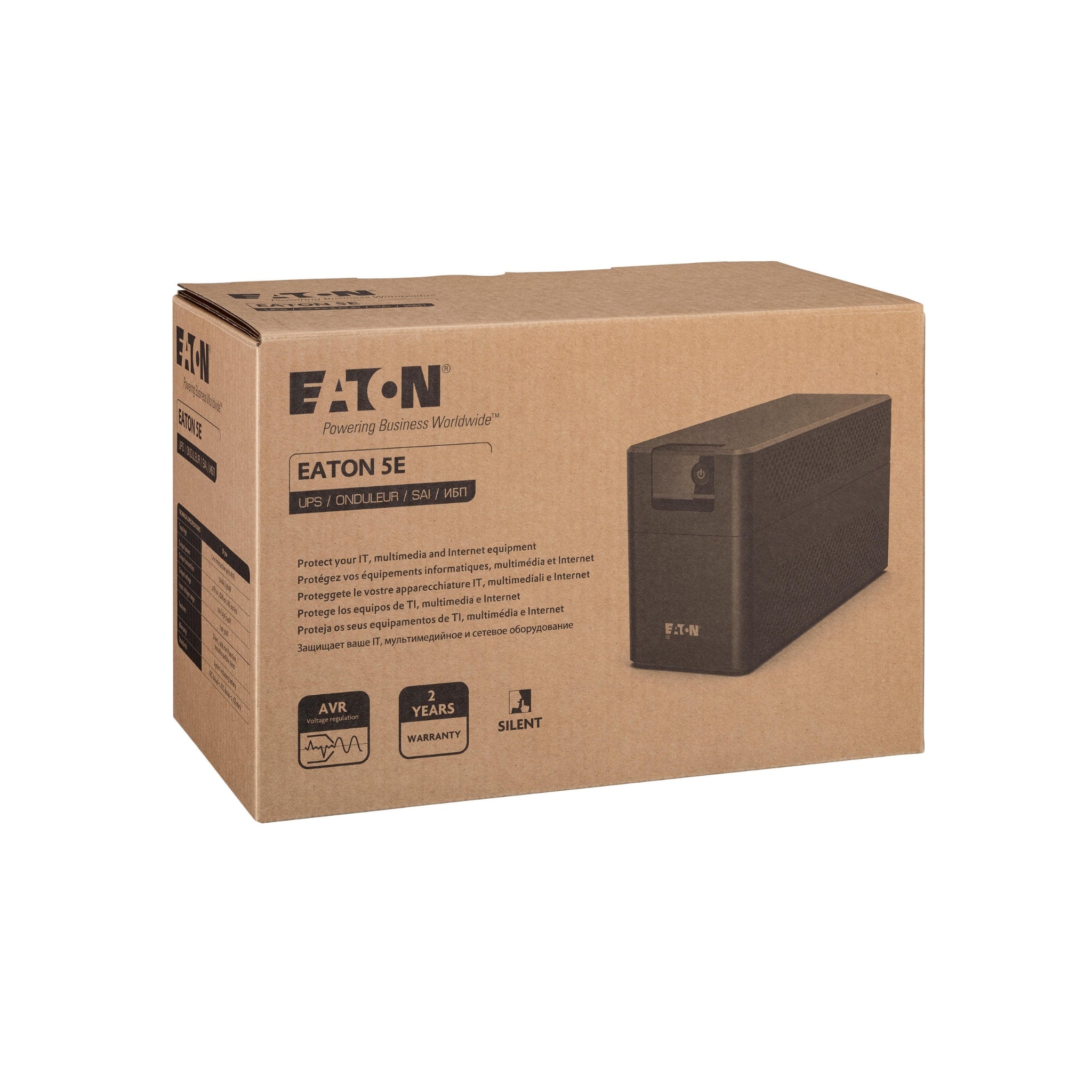 Onduleur Eaton 5E 5E700I line-interactive 700 VA 4 sortie (5E700I)